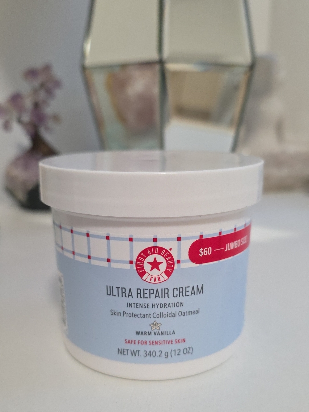 NEW First Aid Beauty Ultra Repair Cream Warm Vanilla 12 oz.